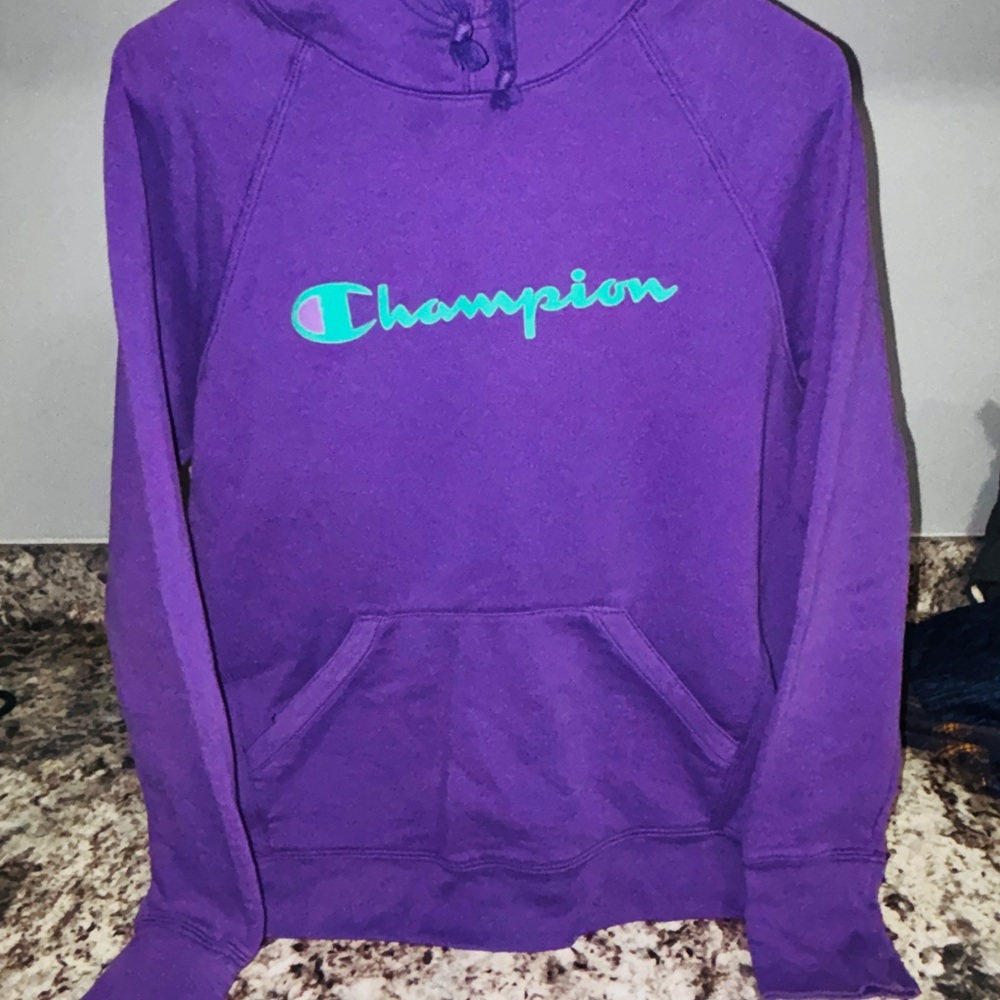 Champion Vibrant Purple Sweatshirt